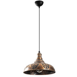 Saglam Metal Ceiling Pendant Light in Copper