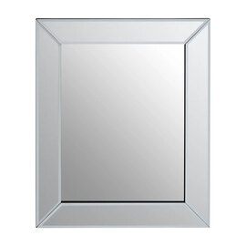 Sanford Square Wall Mirror With Bevelled Corners