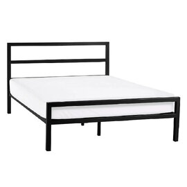 Sevilla Metal Double Bed In Black