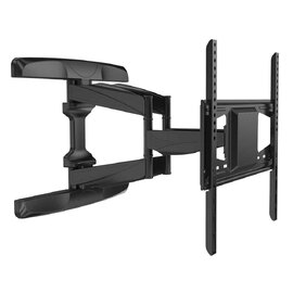 Sarvion 75" Metal Swivel Wall TV Bracket in Black