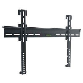 Seranova 70" Metal Fixed Wall TV Bracket Bubble Level in Black
