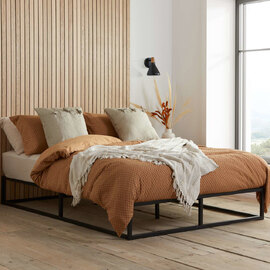 Shao Metal Single Bed In Black