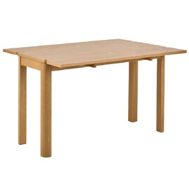 Simcoe Wooden Extending Dining Table In Matt Oak