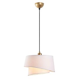 Stage Small Loop Metal Ceiling Pendant Light in White