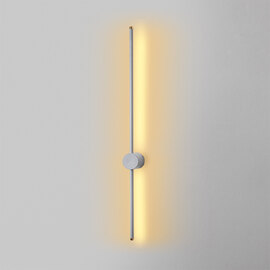 Sword Metal Wall Light in Grey