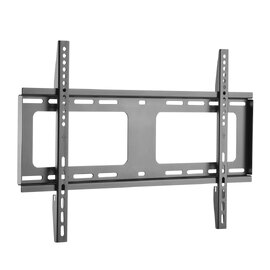 Syralon 85" Metal Fixed Heavy Duty Wall TV Bracket in Black