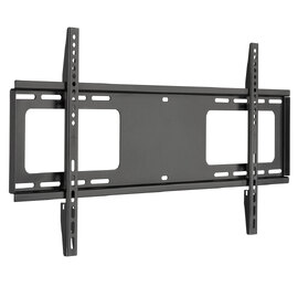 Syralon 90" Metal Fixed Heavy Duty Wall TV Bracket in Black