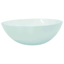 Tacoma Oval Countertop Basin Without Waste 500mm Wide 0TH - Frosted Glass
