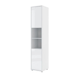Teaneck High Gloss Storage Cabinet With 2 Doors In White