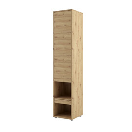 Teaneck Wooden Storage Cabinet With 1 Door In Artisan Oak