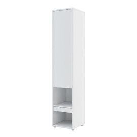 Teaneck Wooden Storage Cabinet With 1 Door In Matt White