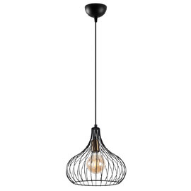 Teldamla Metal Ceiling Pendant Light in Black and Antique