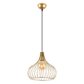 Teldamla Metal Ceiling Pendant Light in Gold