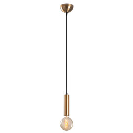 Tempo Small Metal Ceiling Pendant Light in Vintage