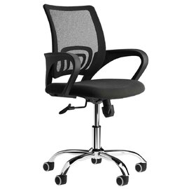 Tenby Mesh Fabric Back Home And Office Chair - Black