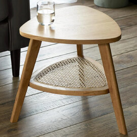 Tetonia Wooden Side Table - Light Brown