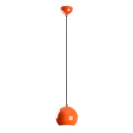 Tigris Metal Ceiling Pendant Light in Orange