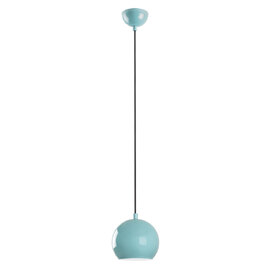 Tigris Metal Ceiling Pendant Light in Turquoise