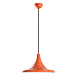 Tilton Metal Ceiling Pendant Light in Orange