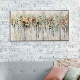 Tormel Time to Shine Canvas Wall Art in Multicolour Frame