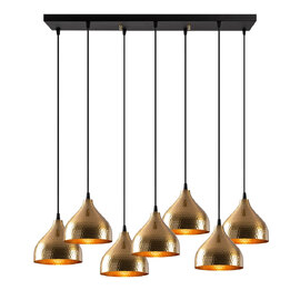 Trendline 7 Light Metal Ceiling Pendant Light in Vintage