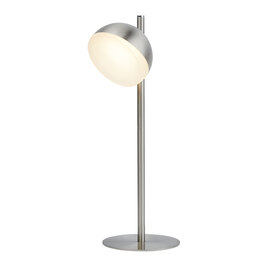 Tully 1 Light LED Table Lamp  In Satin Silver
