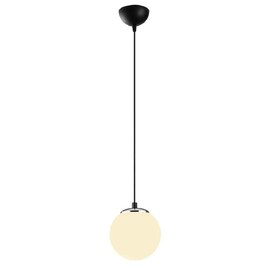 Uzum Iron Ceiling Pendant Light in Silver and White