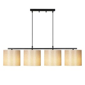 Valiz Metal Ceiling Pendant Light in Black and Cream