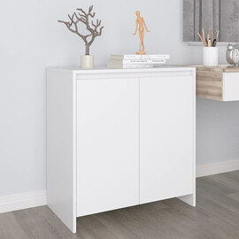 Variel Wooden Sideboard With 2 Doors In White