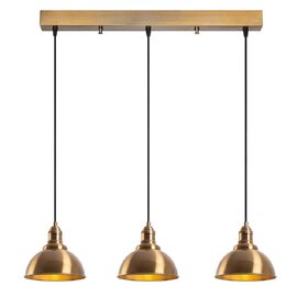 Varzan 3 Light Metal Ceiling Pendant Light in Vintage