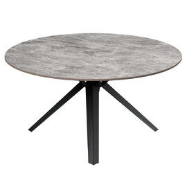 Villanova Sintered Ceramic Coffee Table In Gloss Grey