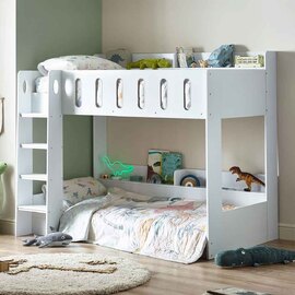 Virelli Wooden Double Bunk Bed in White