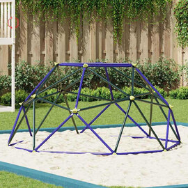 Viroqua 8ft Steel Kids Climbing Dome In Blue