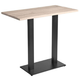 Wausau Wooden Rectangular Bar Table In Extra White
