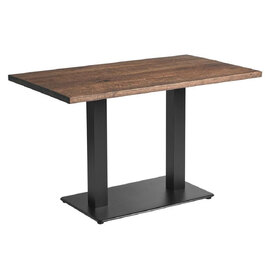 Wingate Wooden Rectangular Dining Table In Smoked