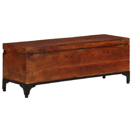 Yerington Wooden Children Storage Box In Brown