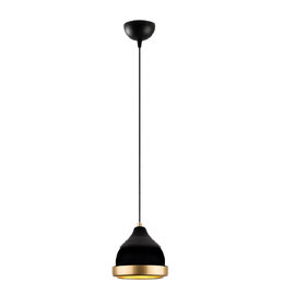 Yildo Metal Ceiling Pendant Light in Black