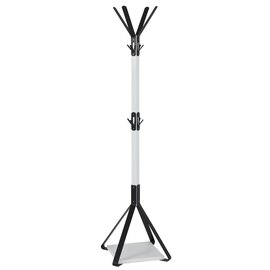 Zelena Metal Coat Stand In White And Black