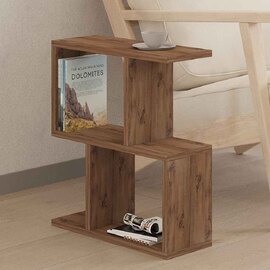 zet Wooden Side Table in Atlantic Pine