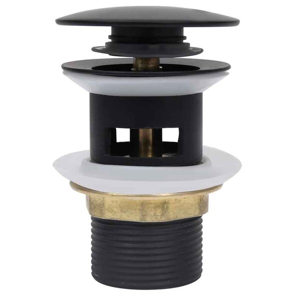 Abbotsford Slotted Pop-Up Basin Waste - Black