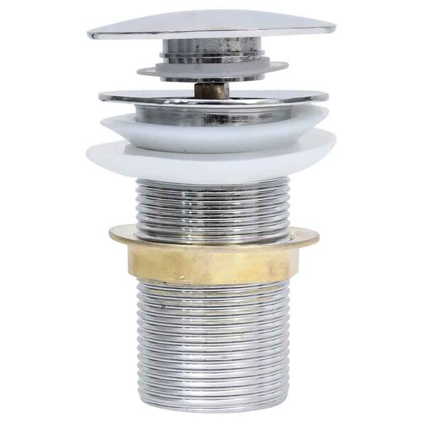 Abbotsford Un-Slotted Pop-Up Basin Waste - Chrome