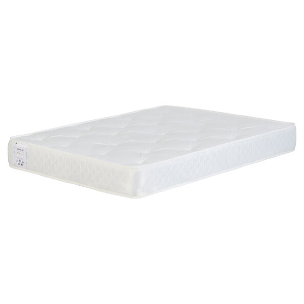 Akron Fabric King Size Mattress In Ivory