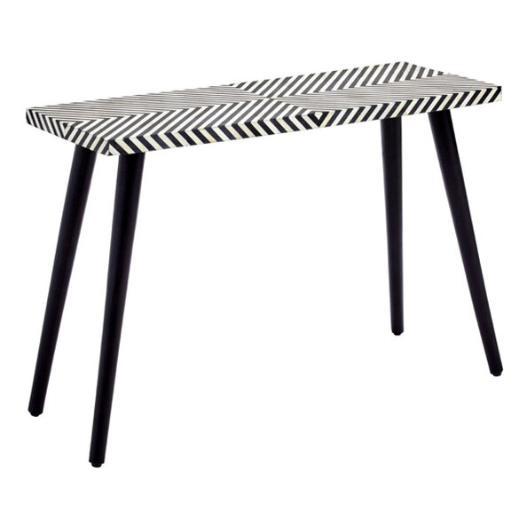 Algieba Sheesham Wooden Console Table With Wooden Legs