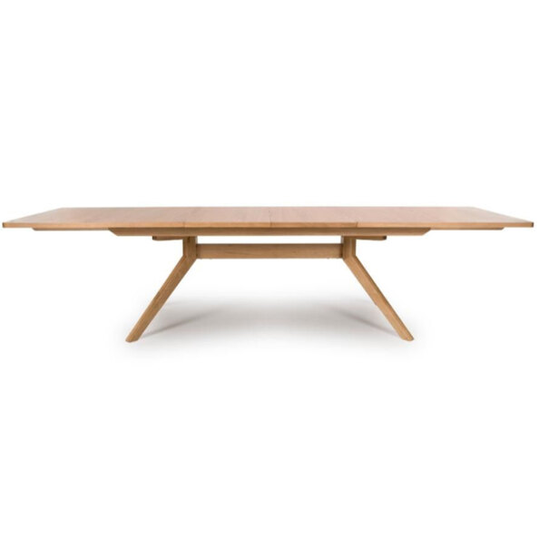 Allen Large Wooden Extending Dining Table In Natural