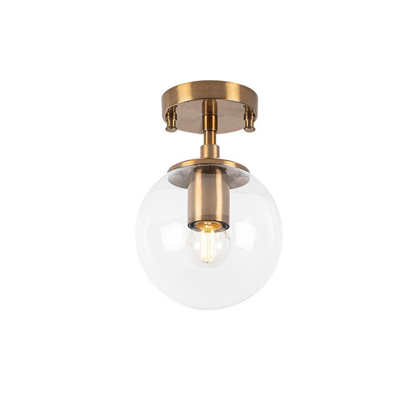 Atmaca Clear Glass Ceiling Light Bulb in Vintage
