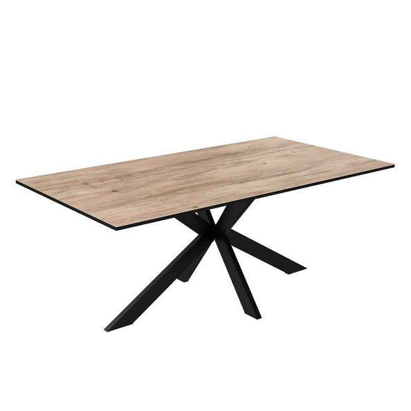 Armada Rectangular Ceramic Coffee Table In Wood Look