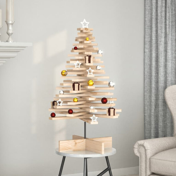 Aurelia 100cm Wooden Christmas Tree - Natural