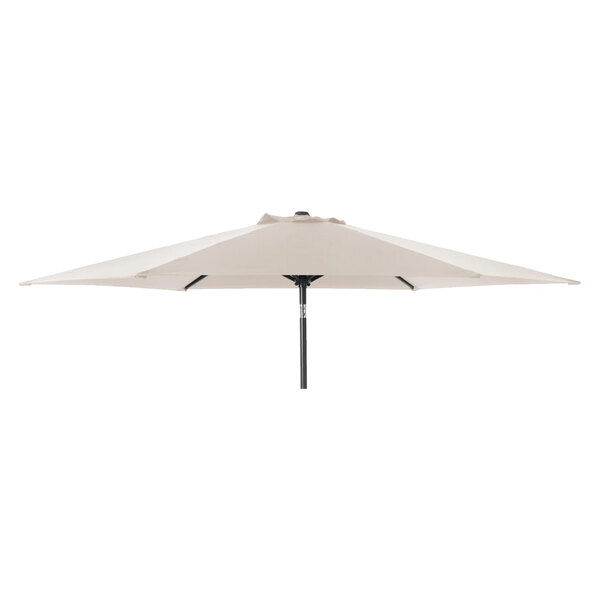 Aviro Garden Polyester Round Tilting 3.0m Parasol in Ecru