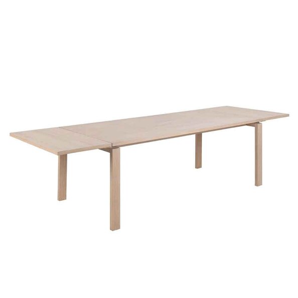 Avon Wooden Extending Dining Table - White Oak