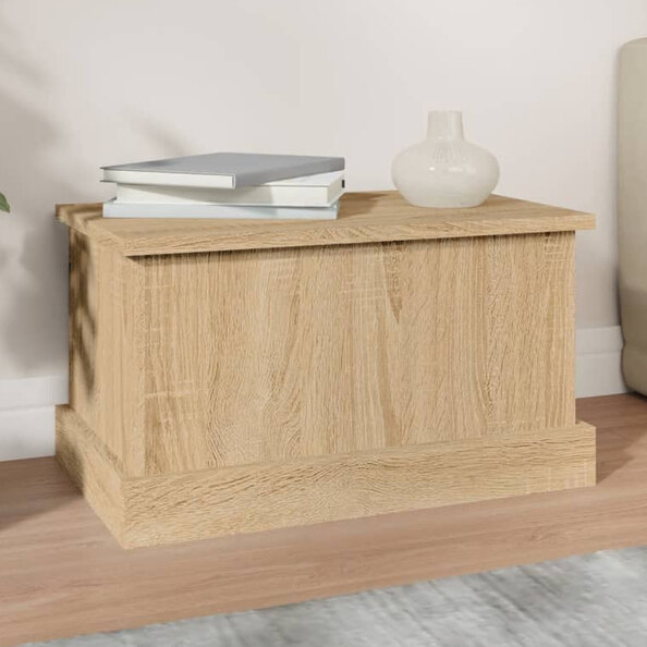 Baina 50cm Wooden Storage Box - Sonoma Oak